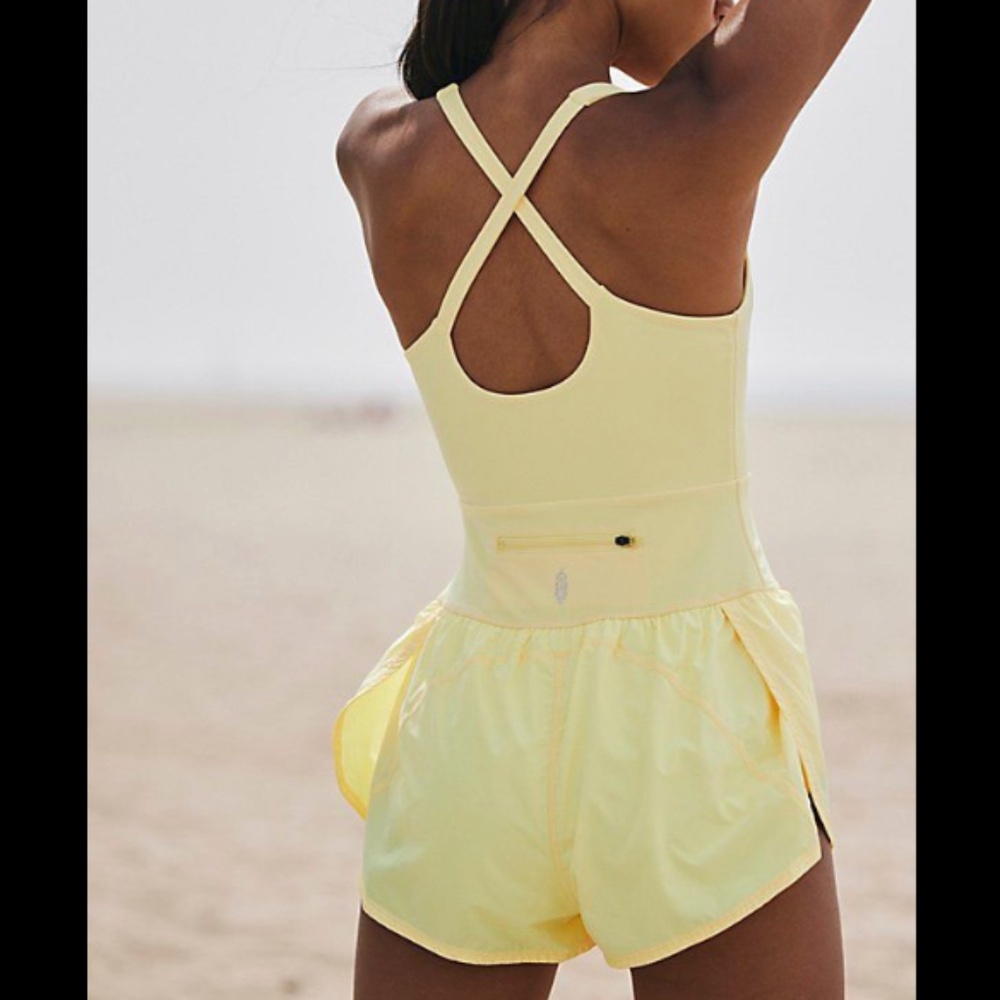 Free People Righteous Runsie in Sun Soaked